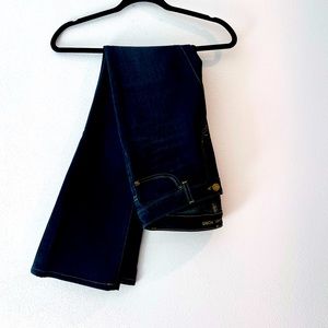 Michael Kors boot cut dark wash jeans size 4